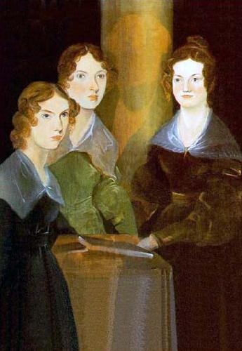 Branwell Bronte A painting of the three Bronta sisters oil painting picture